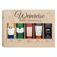 Weinreise 5 x 0,25-l Weinpaket Weinprobe, Weinreise durch Deutschland