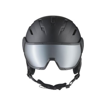 CRIVIT Damen Herren Skihelm mit selbsttönendem Visier (Schwarz, M/L) - B-Ware gut