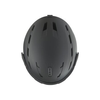 CRIVIT Damen Herren Skihelm mit selbsttönendem Visier (Schwarz, M/L) - B-Ware gut