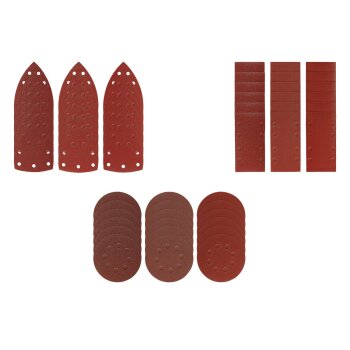 PARKSIDE® Schleifpapier-Set, 18 Blatt - B-Ware
