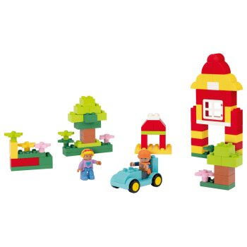 Playtive Clippys Bausteinebox, mit Zubehör - B-Ware