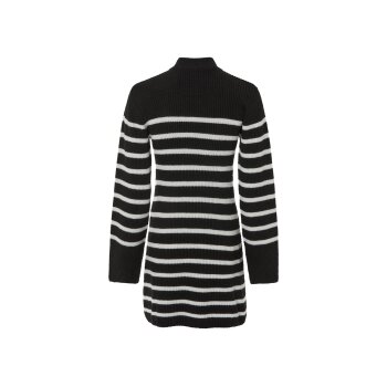 esmara® Damen Strickkleid mit Wollanteil (streifen, L (44/46)) - B-Ware neuwertig