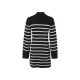 esmara® Damen Strickkleid mit Wollanteil (streifen, L (44/46)) - B-Ware neuwertig