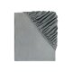 LIVARNO home Plüsch-Spannbettlaken, 140-160 x 200 cm (grau) - B-Ware neuwertig