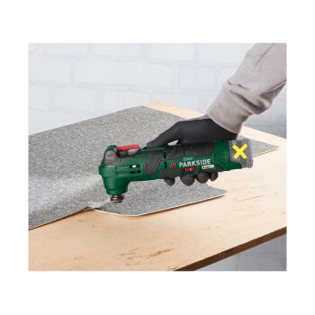 PARKSIDE® 12V Akku-Multifunktionswerkzeug »PAMFW 12 E4«, ohne Akku und Ladegerät - B-Ware gut