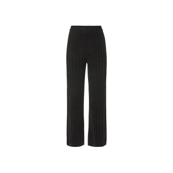 esmara® Damen Strickhose, mit elastischem Bund (schwarz, L(44/46)) - B-Ware neuwertig