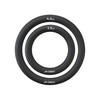 CRIVIT Power Ringe Set, 3,5 kg, 4 kg - B-Ware sehr gut