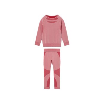 lupilu® Kleinkinder Seamless-Funktionsunterwäsche, 2-teilig, optimale Passform (pink, 98/104) - B-Ware neuwertig