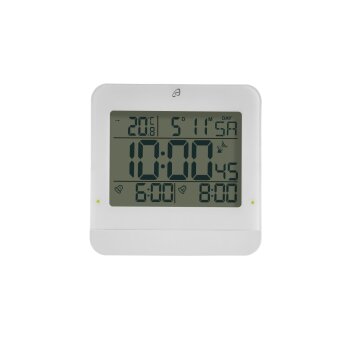 AURIOL® Digitaler Funkwecker LCD (Weiß) - B-Ware neuwertig