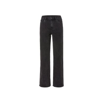 esmara® Damen Jeans, Wide Leg, hohe Leibhöhe (schwarz, 36) - B-Ware sehr gut