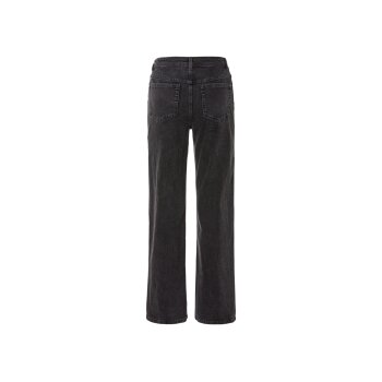esmara® Damen Jeans, Wide Leg, hohe Leibhöhe (schwarz, 36) - B-Ware sehr gut