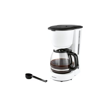 SILVERCREST® KITCHEN TOOLS Kaffeemaschine »SKMK 1000 A1«, mit Warmhalteplatte (Weiß) - B-Ware neuwertig