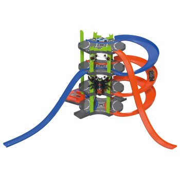 PLAYTIVE Racers Parkhaus, Flucht vor der Spinne, 15-teilig - B-Ware neuwertig