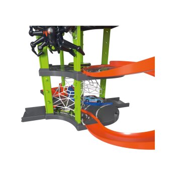 PLAYTIVE Racers Parkhaus, Flucht vor der Spinne, 15-teilig - B-Ware neuwertig