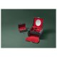 esmara® Schmuckkoffer, mit herausnehmbarer Schublade / Einsatz (Rot/schwarz) - B-Ware neuwertig