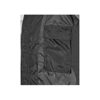 esmara® Damen Maxi-Steppmantel, seitlicher Gehschlitze mit Druckknöpfen (schwarz, S (36/38)) - B-Ware neuwertig