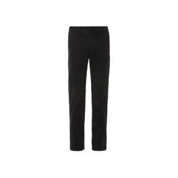 LIVERGY® Herren Chino, mit Teilgummizugbund (schwarz, 48) - B-Ware neuwertig