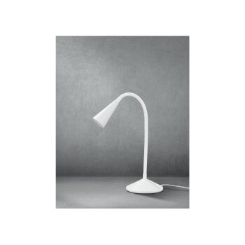 LIVARNO home LED-Tischleuchte, mit flexiblem Metallhals (weiß) - B-Ware neuwertig