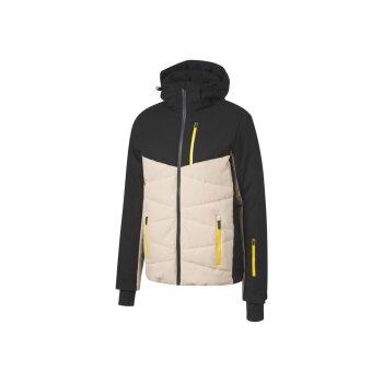 CRIVIT Herren Skijacke mit THERMOLITE® EcoMade-Technologie (beige, XL(56/58)) - B-Ware neuwertig