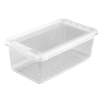 LIVARNO home Aufbewahrungsboxen-Set mit Wendedeckel, 8-teilig - B-Ware Transportschaden Kosmetisch