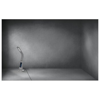 LIVARNO HOME LED-Schreibtischleuchte, Kaltweiß (Grau) - B-Ware sehr gut