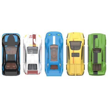 Playtive Racers City Parkhaus, mit 5 Zinkguss-Fahrzeugen - B-Ware gut