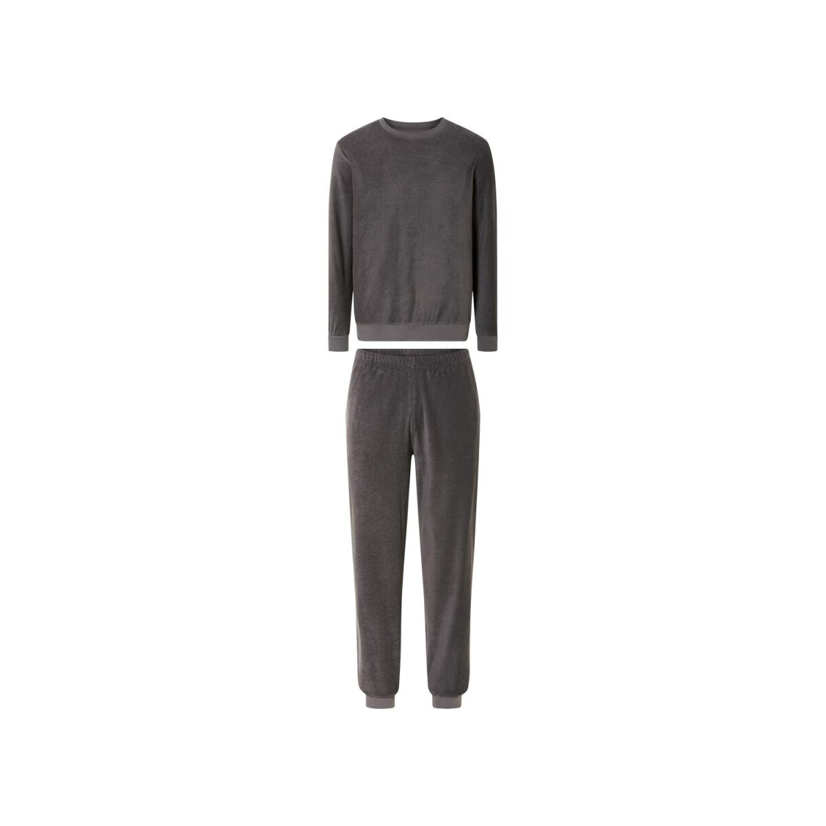 Produktbild von Normann Pyjama Herren Langarm Frottee Pyjama Mit Bündchen, - Auch In Uebergroessen S0i280ye