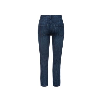 esmara® Damen Jeans, Straight Fit, in moderner 7/8-Länge (dunkelblau, 40) - B-Ware neuwertig