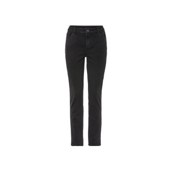 esmara® Damen Jeans, Slim Fit, normale Leibhöhe (schwarz, 36 reg length) - B-Ware neuwertig