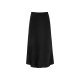 esmara® Damen Midirock, in matter Satin-Qualität (schwarz, 36) - B-Ware neuwertig