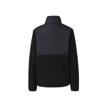 CRIVIT Damen Fleecejacke aus Lammfellimitat (schwarz, M(40/42)) - B-Ware neuwertig