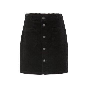 Damen Cord-Minirock, mit teilelastischem Gummizugbund -...