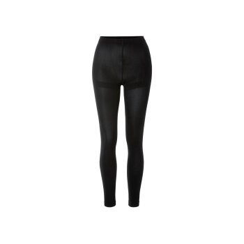 esmara® Damen-Thermoleggings, S, schwarz - B-Ware...