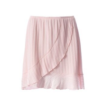 Damen Rock in modischer Wickeloptik, rosa - B-Ware
