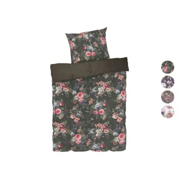 Mikrofaser-Satin-Wendebettwäsche, 135 x 200 cm - B-Ware