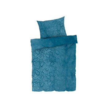 Livarno Home Bettwäsche Plüsch-Leinen, 140 x...