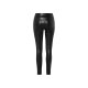 esmara® Damen Leggings, in Lederoptik (schwarz, 42) - B-Ware neuwertig
