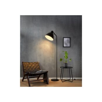 LIVARNO home LED-Stehleuchte, mit kippbarem Leuchtschirm (Schwarz) - B-Ware Transportschaden Kosmetisch