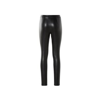 esmara® Damen Jeggings, in Lederoptik (schwarz, 38) - B-Ware neuwertig
