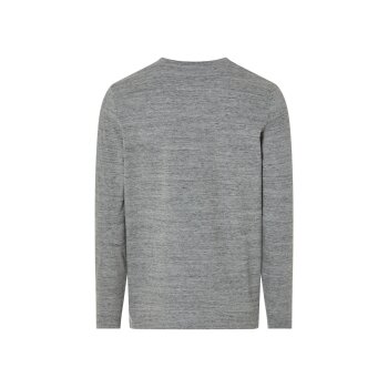 Herren Langarmshirt, mit Henley-Kragen - B-Ware