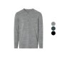 Herren Langarmshirt, mit Henley-Kragen - B-Ware