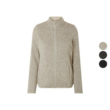 Damen Strickfleece-Jacke mit Reißverschluss - B-Ware