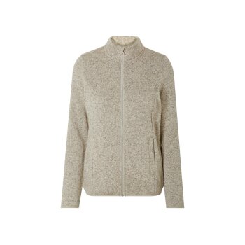 Damen Strickfleece-Jacke mit Reißverschluss - B-Ware