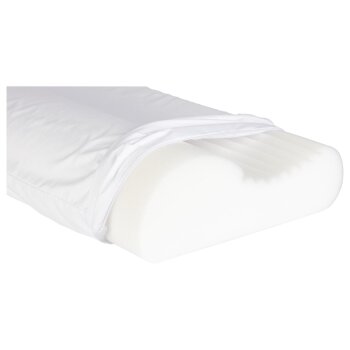 LIVARNO home Anti-Milben-Nackenstützkissen, 35 x 55 cm - B-Ware neuwertig