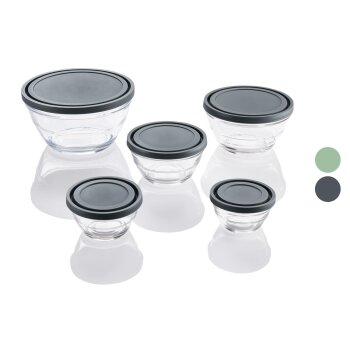 LIVARNO home / SILVERCREST® Schalenset Glas, 5er -...