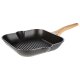 LIVARNO home Grill-/ Bratpfanne, Ø 28 cm, Aluminium (Eckig) - B-Ware neuwertig