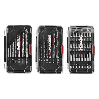 PARKSIDE PERFORMANCE® 12 V / 2 Ah Akku-Bohrschrauber-Set »PBSPA 12 E4« mit 2 Akkus und Ladegerät - B-Ware Transportschaden Kosmetisch