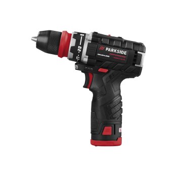 PARKSIDE PERFORMANCE® 12 V / 2 Ah Akku-Bohrschrauber-Set »PBSPA 12 E4« mit 2 Akkus und Ladegerät - B-Ware Transportschaden Kosmetisch