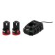 PARKSIDE PERFORMANCE® 12 V / 2 Ah Akku-Bohrschrauber-Set »PBSPA 12 E4« mit 2 Akkus und Ladegerät - B-Ware Transportschaden Kosmetisch