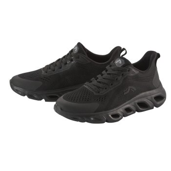 Sport- und Freizeitschuh, schwarz, mit Jacquard-Strick -...